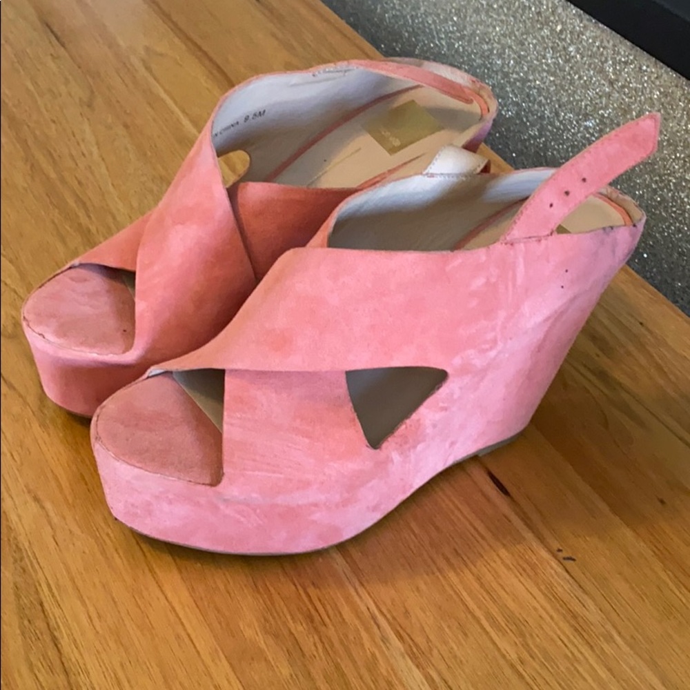 Dolce vita suede wedge